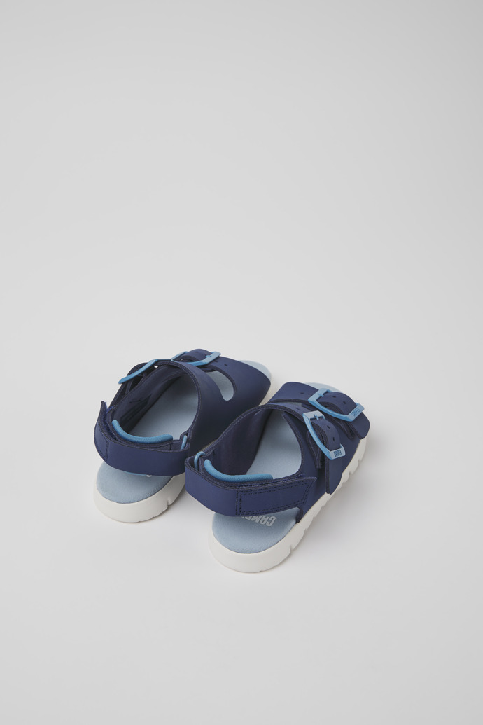 Raupen Blaue Leder Sandalen für Jungen