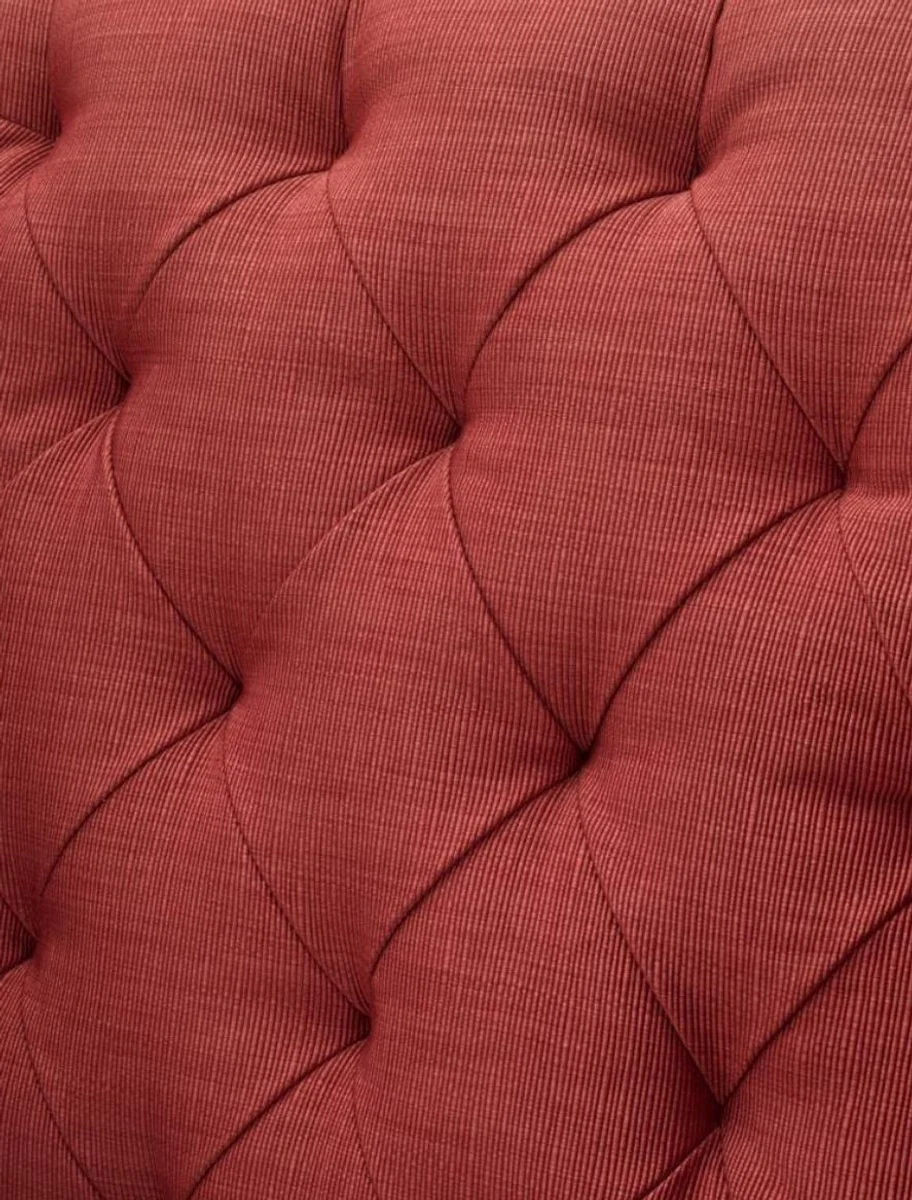 Luxury living room armchair coral red 86 x 93 x H. 92 cm - Hotel Furniture