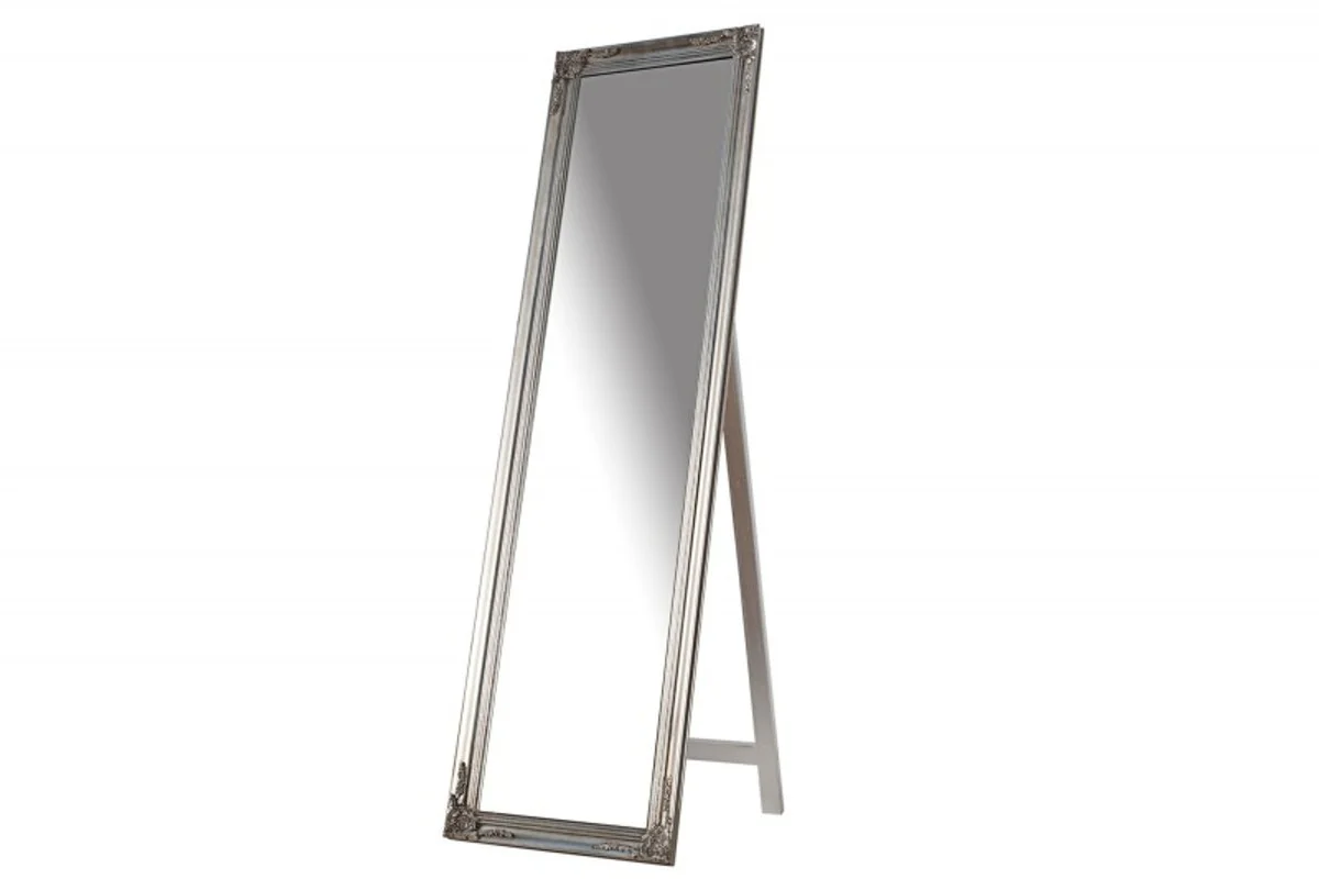 Luxury standing mirror 160 cm - designer mirror - silver