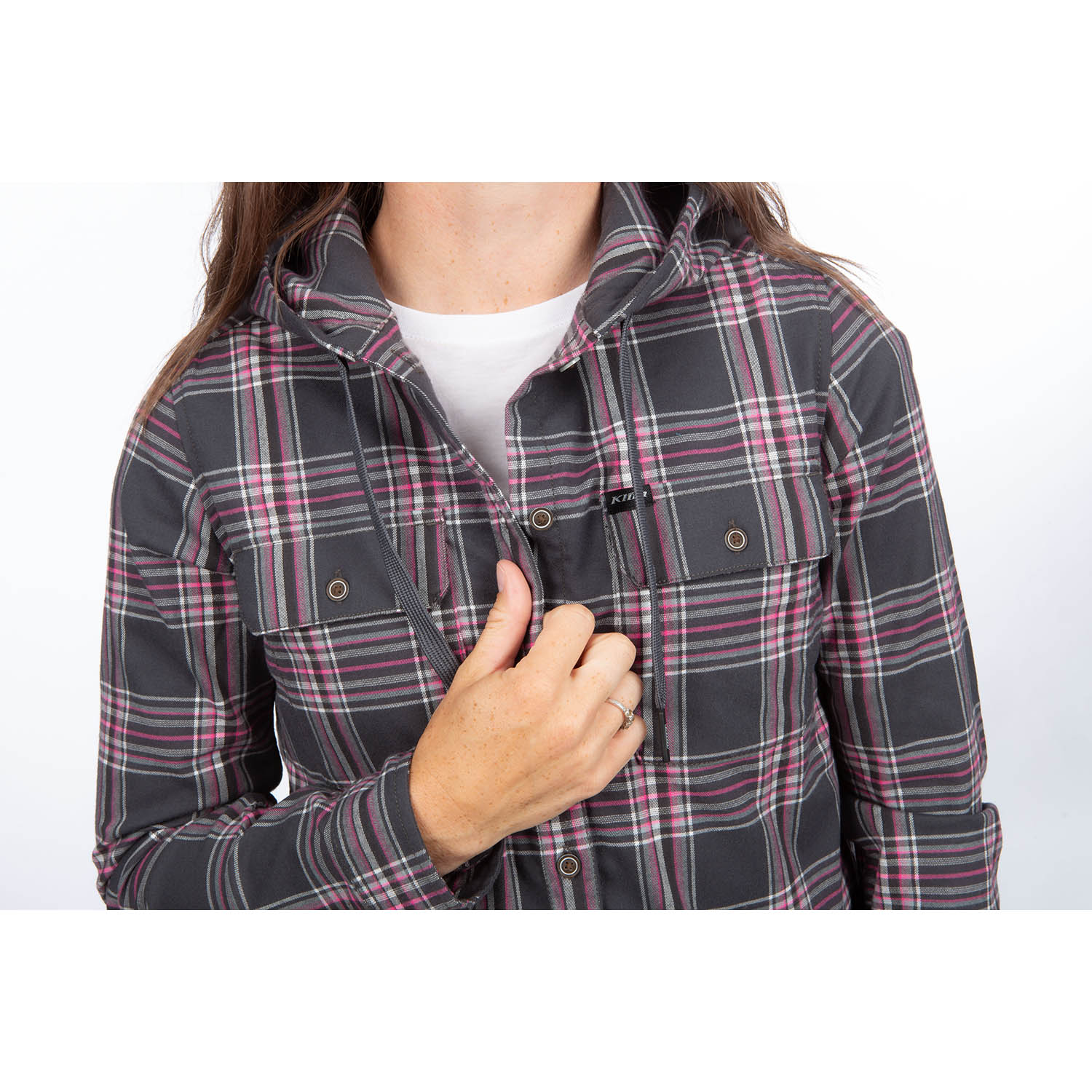 Ginny Mountain Midweight Stretch Flannel Hoodie