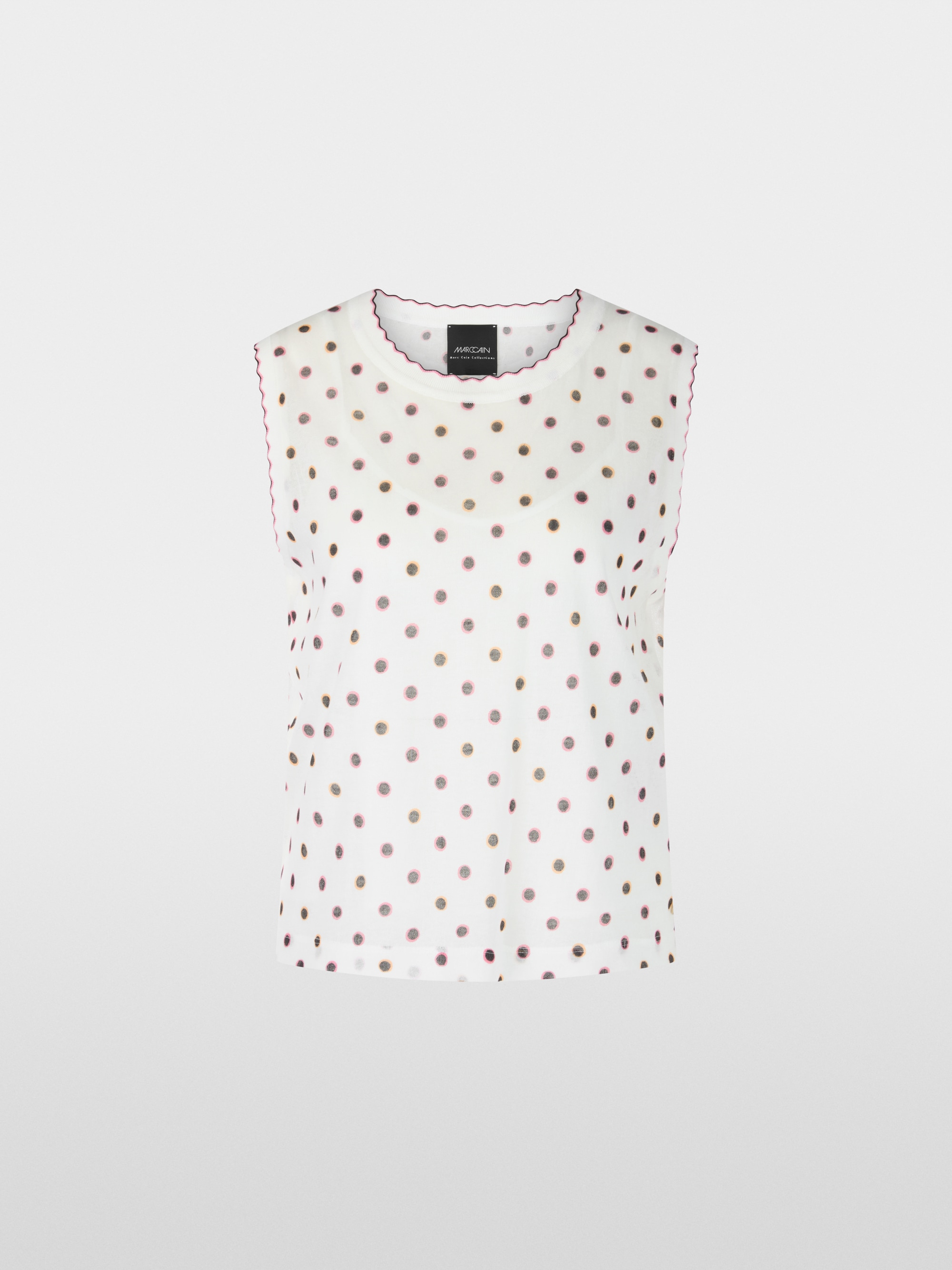 Marc-Cain Gestricktes in Deutschland Top mit Polka Dots