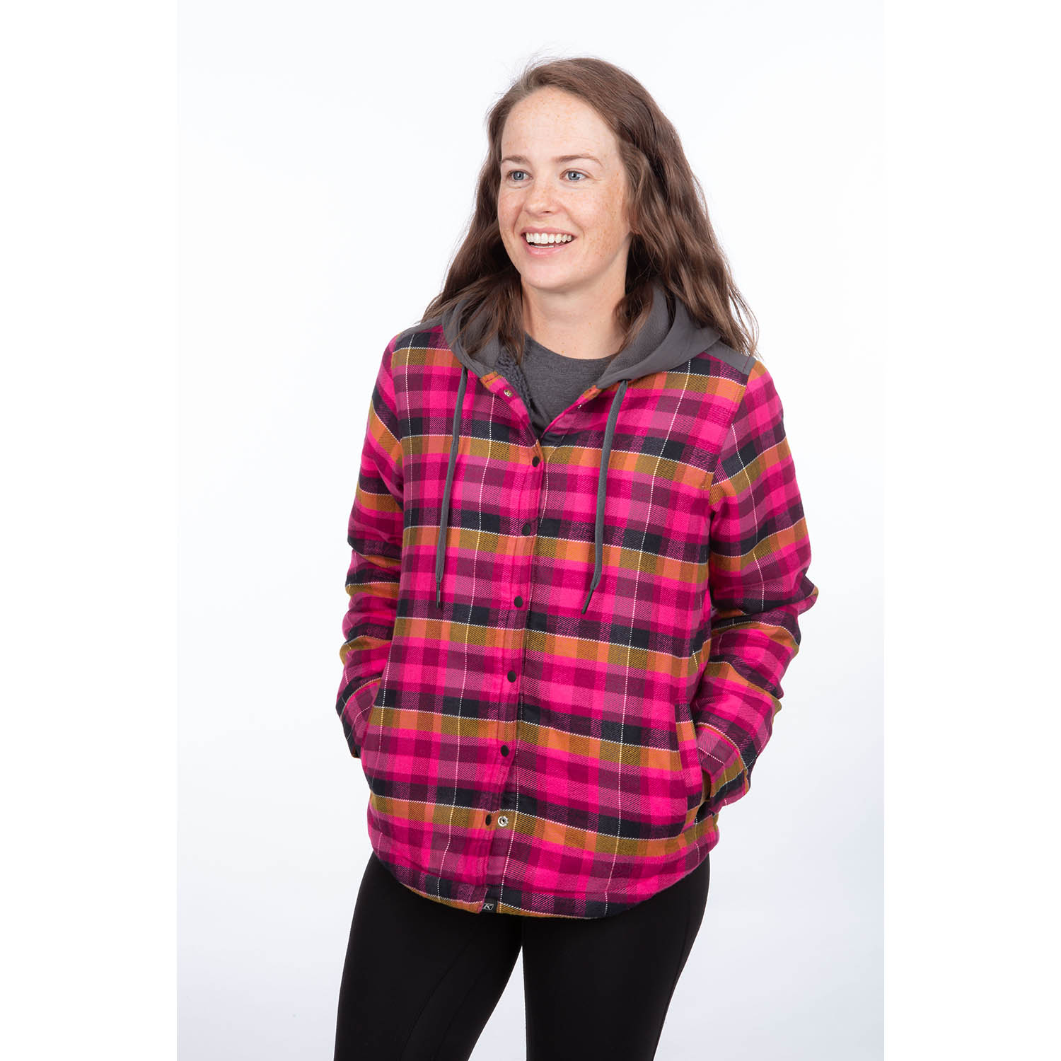 Big Sky Fleece Lineed Flannel Hoodie