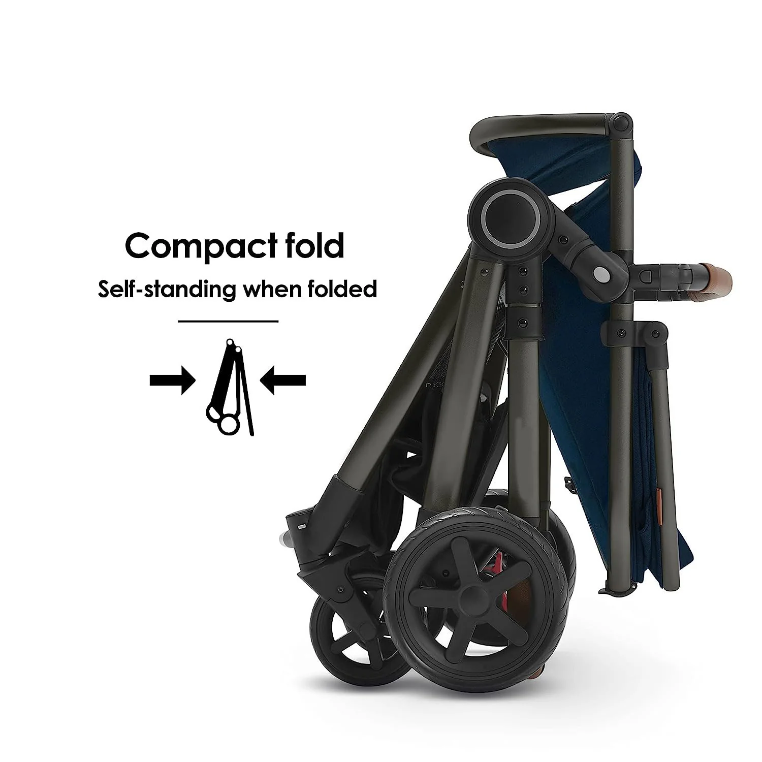 Kinderwagen mit abnehmbarem Stubenwagen – Kinderwagen in voller Größe für bequeme Ausflüge mit dem Baby – Kleinkind-Kinderwagen mit umkehrbarem Kinderwagensitz – Kinderwagen mit leichtgängigem Stubenwagen