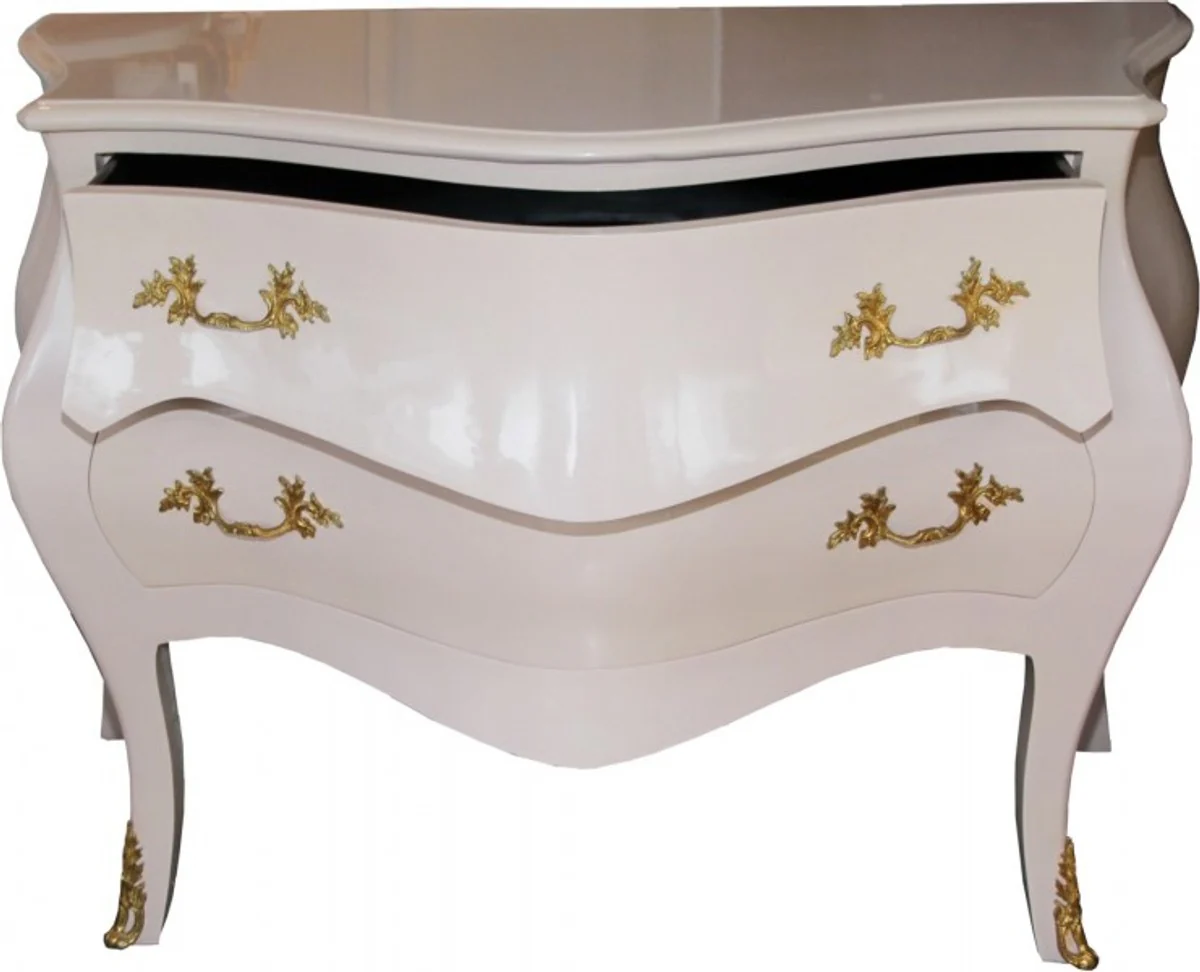 Barock Kommode Rosa / Gold 130 x 87 x 58 cm - Barock Möbel - Limited Edition