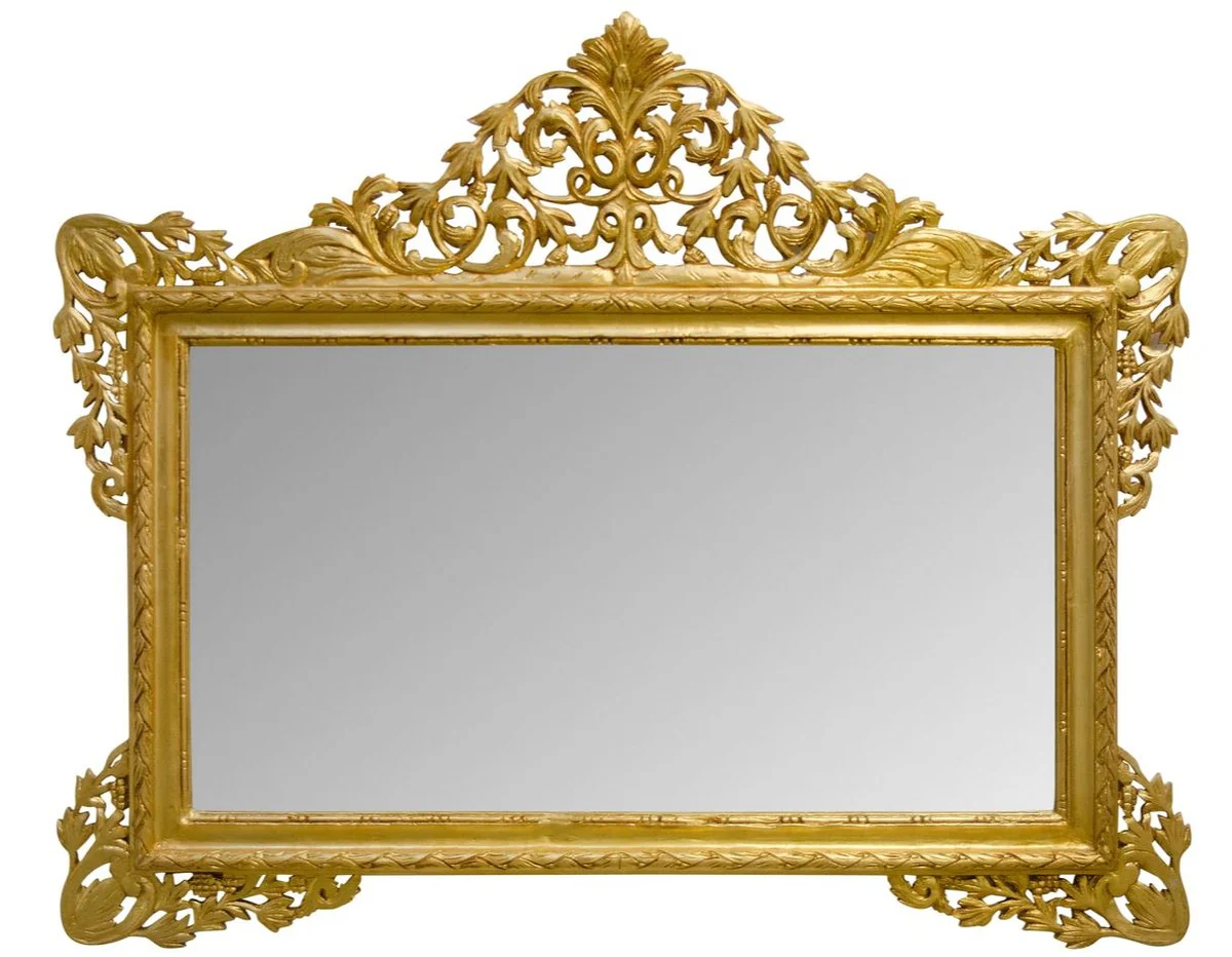 Antique style wall mirror gold 190 x H. 155 cm - Limited Edition