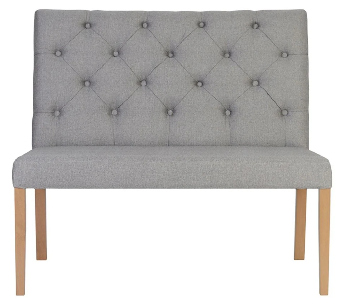 Luxury Chesterfield bench with backrest 107 x 66 x H. 96 cm - Various colors - Chesterfield furniture