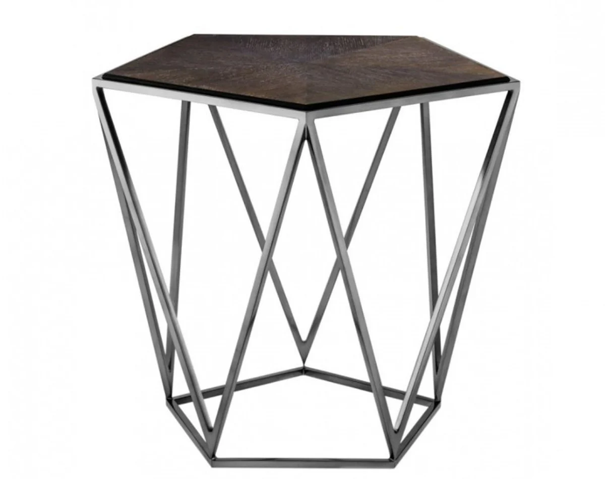 Luxury Art Deco designer side table 57 x 57 x H. 55 cm - luxury hotel table
