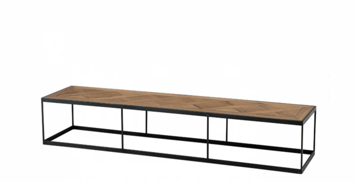 Luxury Art Deco Designer Coffee Table Zinc - Living Room Salon Table - Hotel Table Furniture