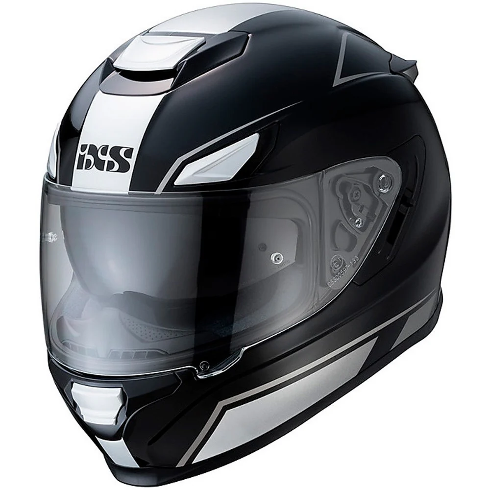 CASCO IXS 315 2.1 - NEGRO / BLANCO