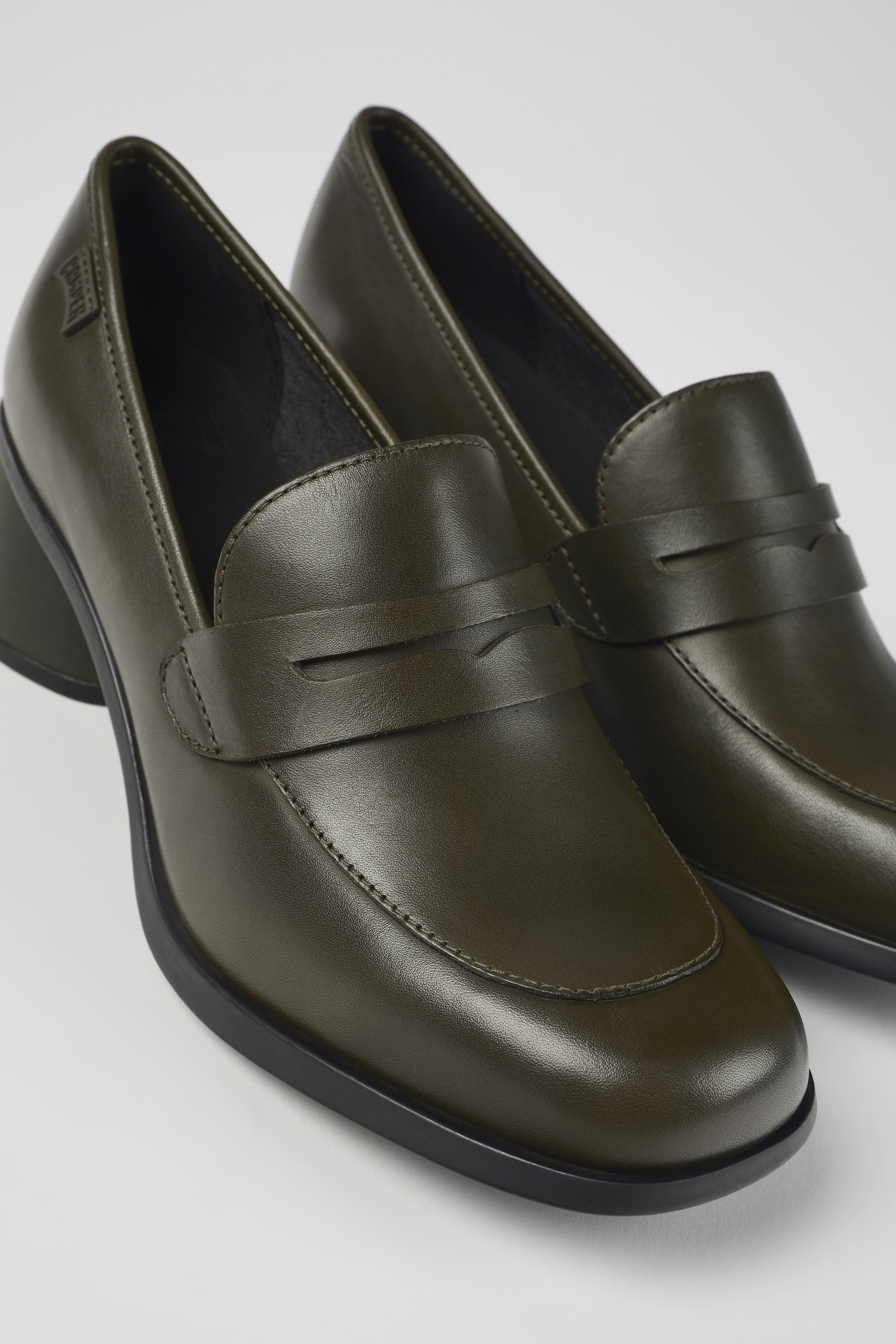 Kiara - Grüne Leder Fersen