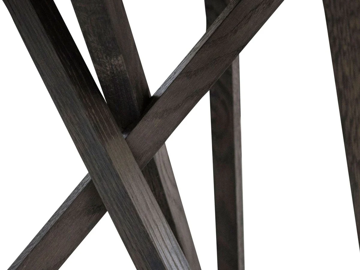 Luxury dining table with mineral-coated table top 90 x H. 76 cm - designer dining room furniture