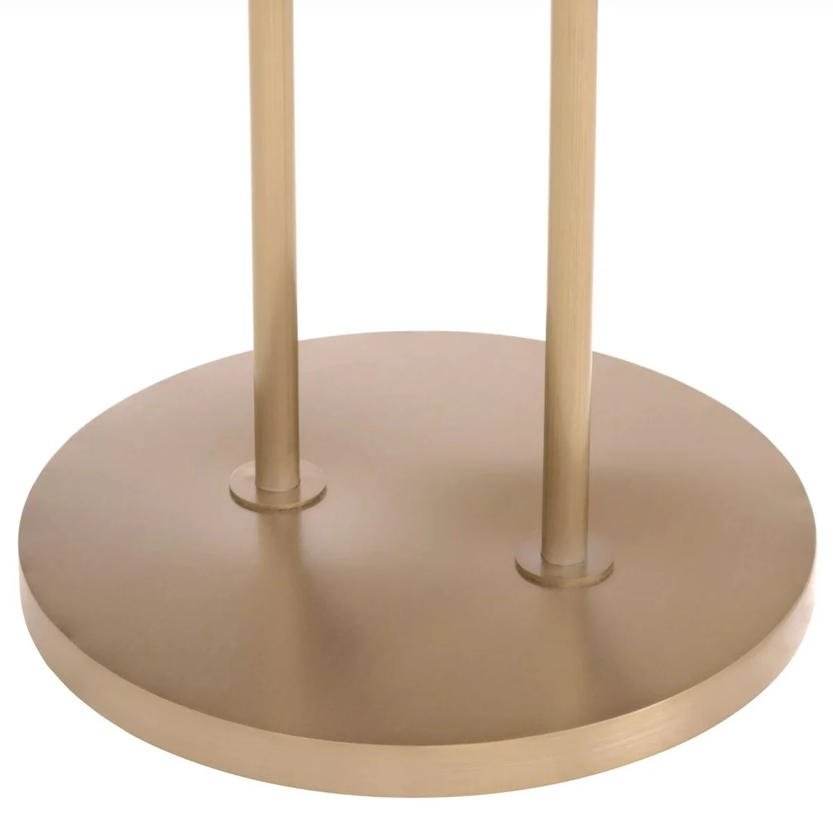 Luxury side table brass / black Ø 38.5 x H. 58 cm - Round table with marble top and carrying handle - Living room furniture - Luxury furniture - Living room furnishings - Luxury quality