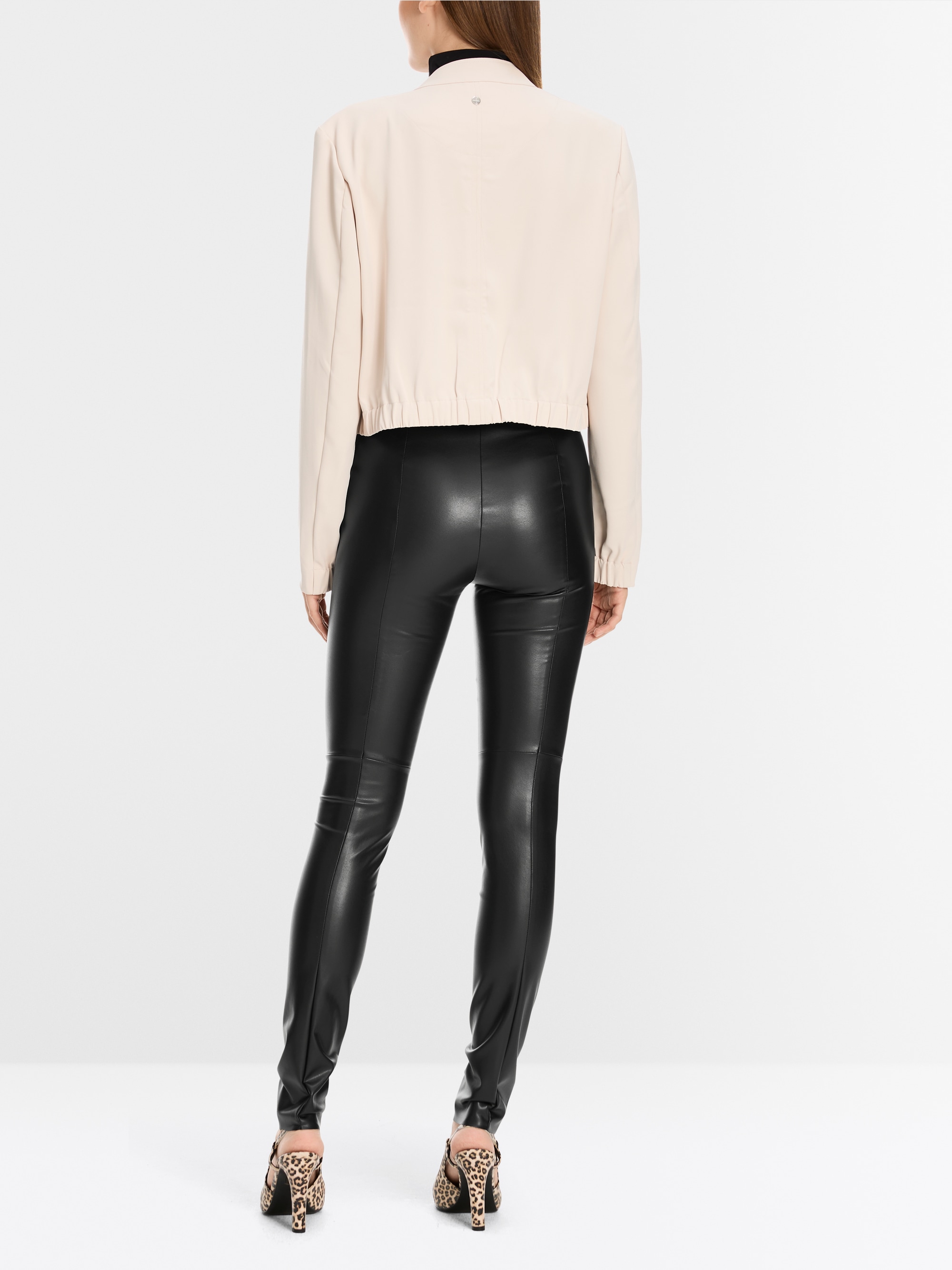 Marc-Cain Leggings aus Kunstleder