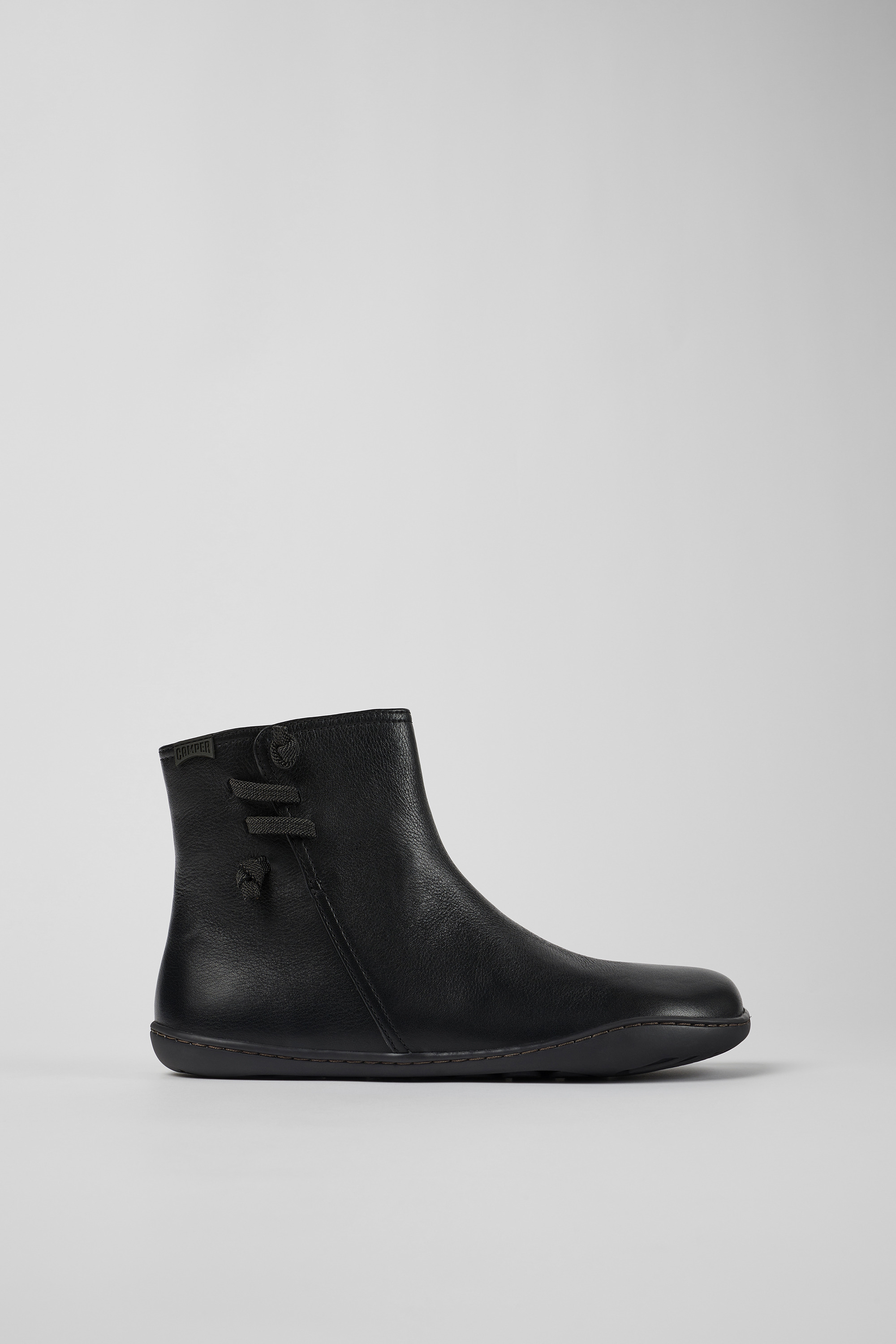 Peu - Schwarzes Leder Stiefeletten für Damen