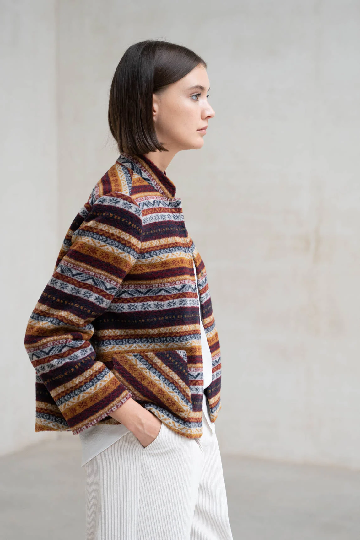 Mehrfarbige Urbino-Jacke von Rivera-Spain