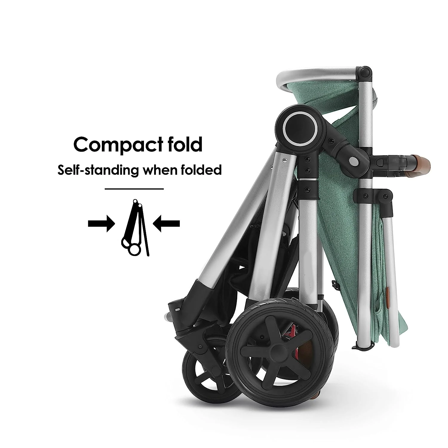 Kinderwagen mit abnehmbarem Stubenwagen – Kinderwagen in voller Größe für bequeme Ausflüge mit dem Baby – Kleinkind-Kinderwagen mit umkehrbarem Kinderwagensitz – Kinderwagen mit leichtgängigem Stubenwagen