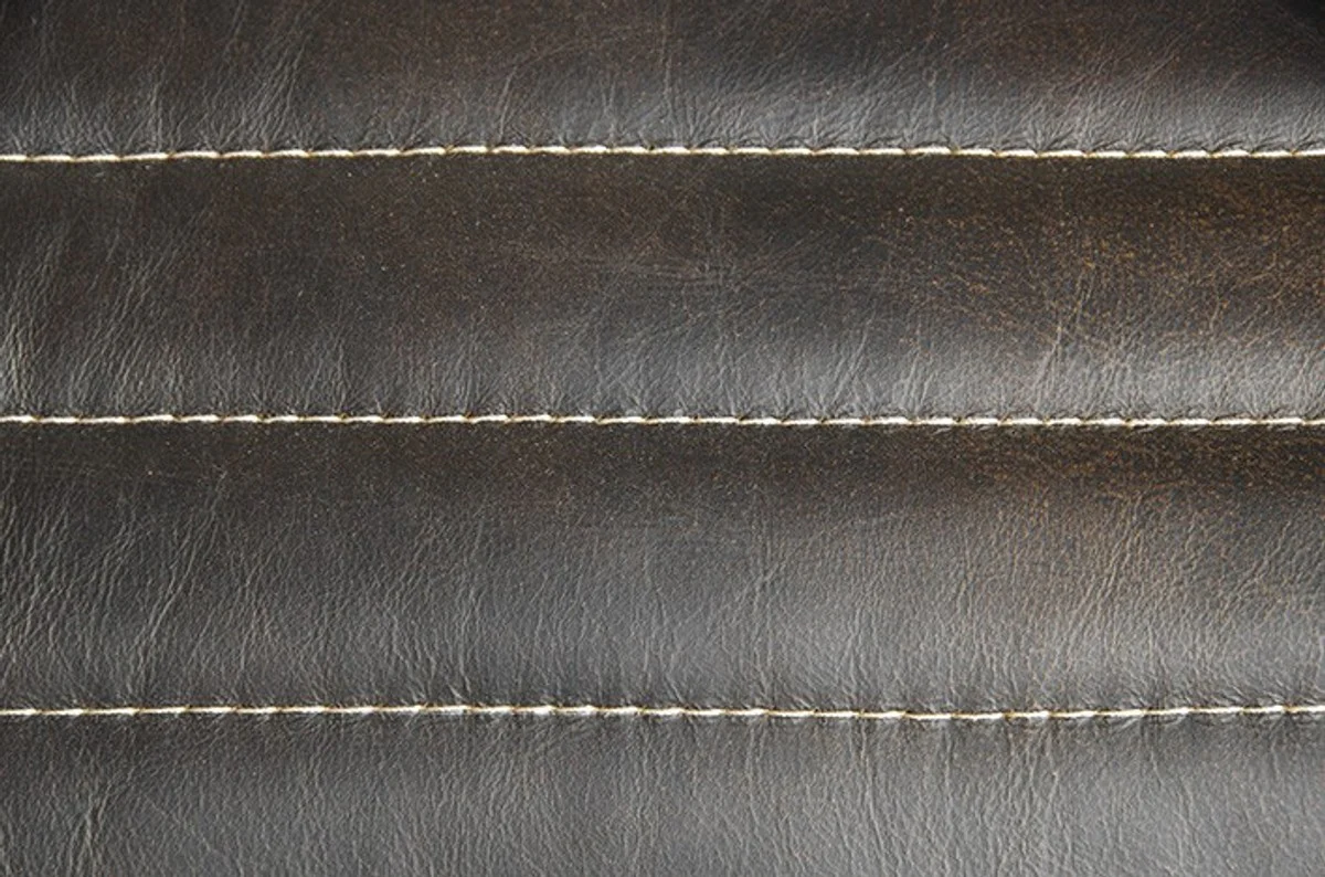 Luxury real leather armchair VLAB New Fudge - club armchair