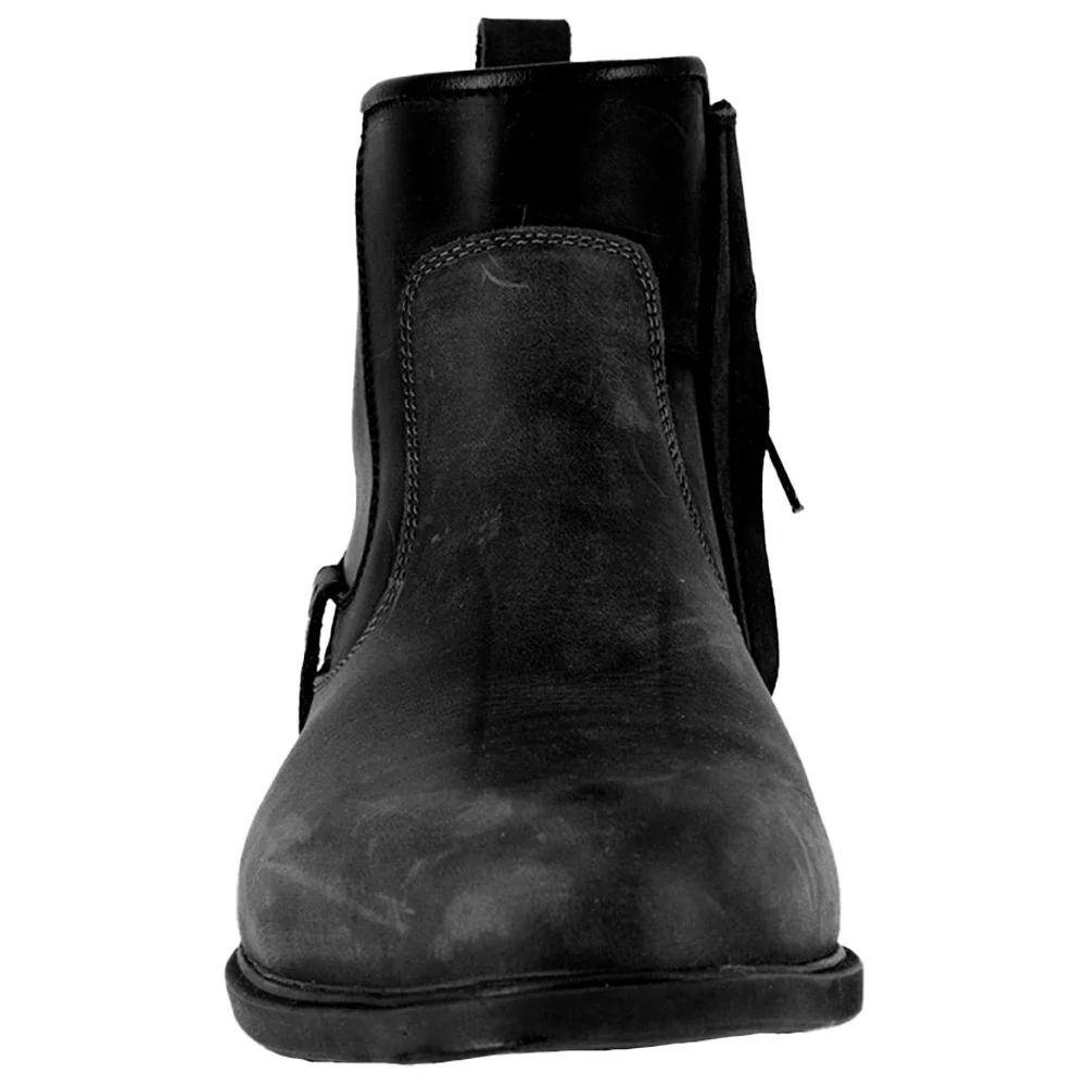 BOOTS-OVERLAP UNDY BLACK