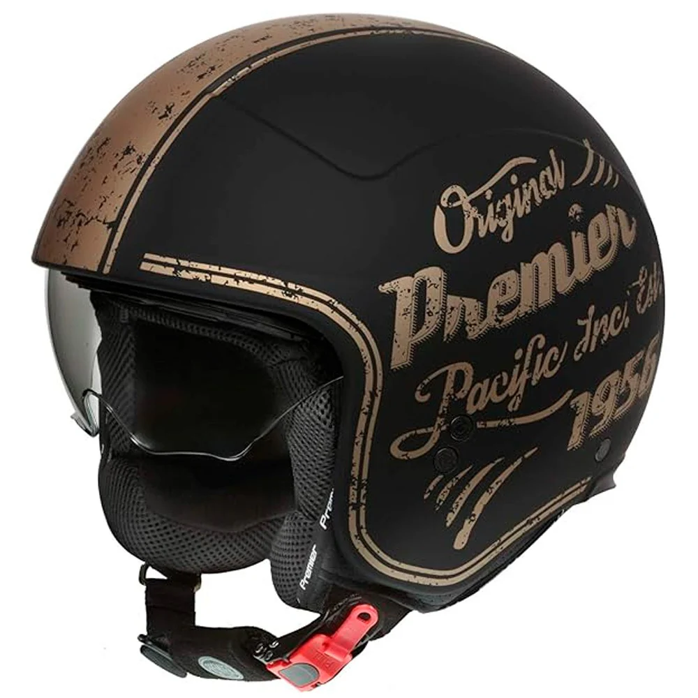 CASCO JET PREMIER ROCKER OR 19 BM NEGRO / ORO