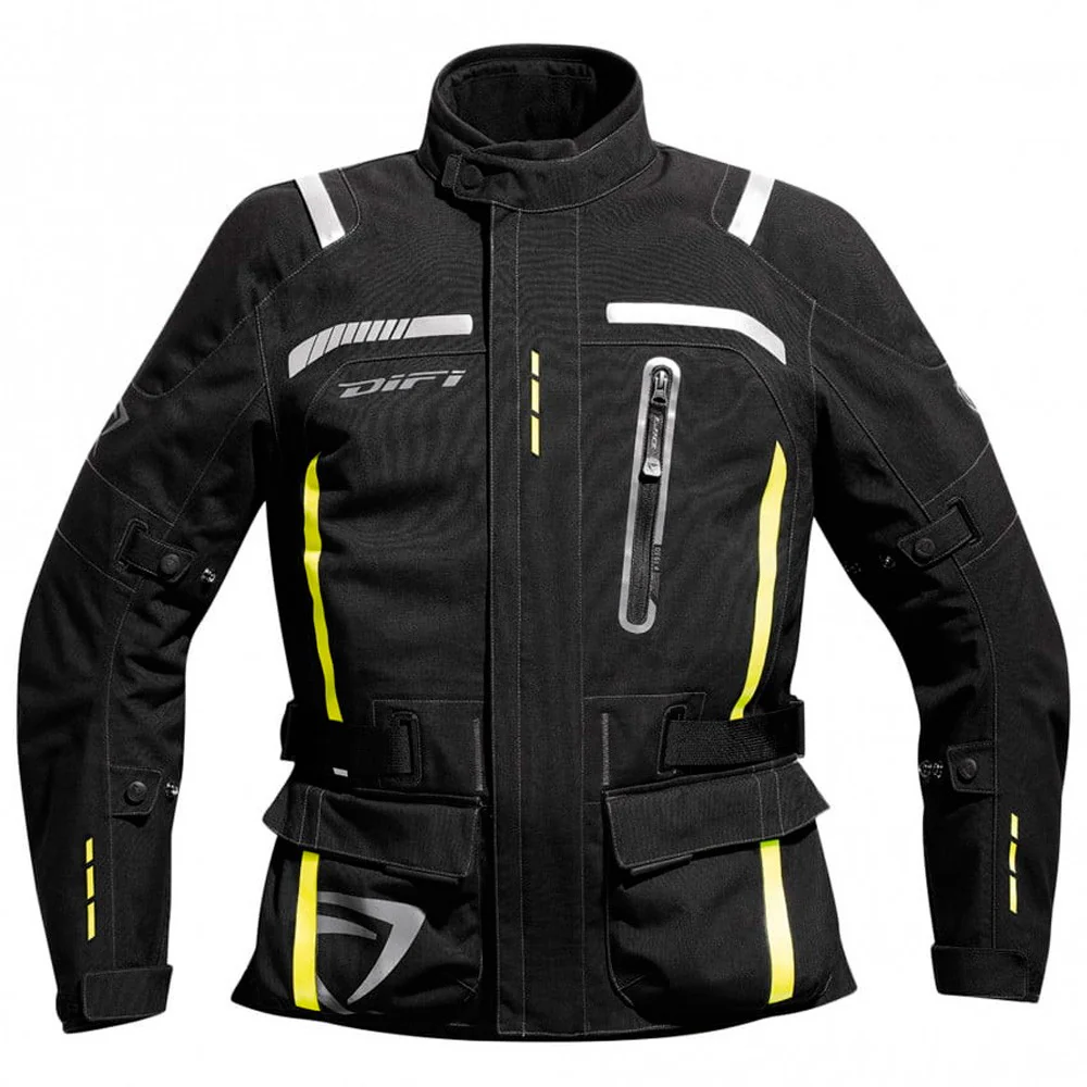 DIFI HUDSON AEROTEX BLACK JACKET