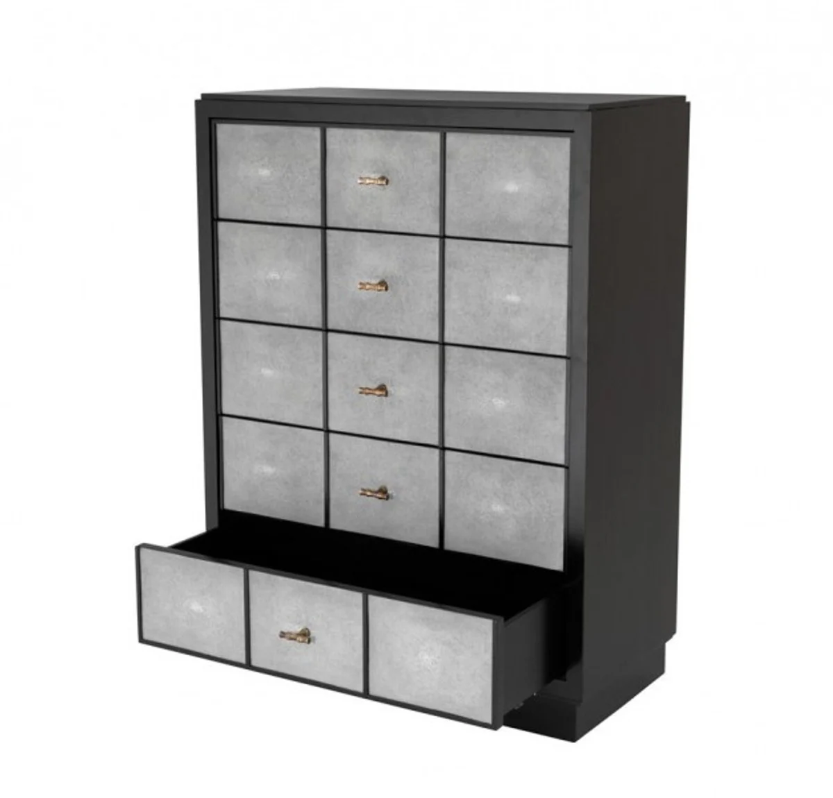 Luxury mahogany chest of drawers 96.5 x 47.5 x H. 130 cm - luxury hotel furniture