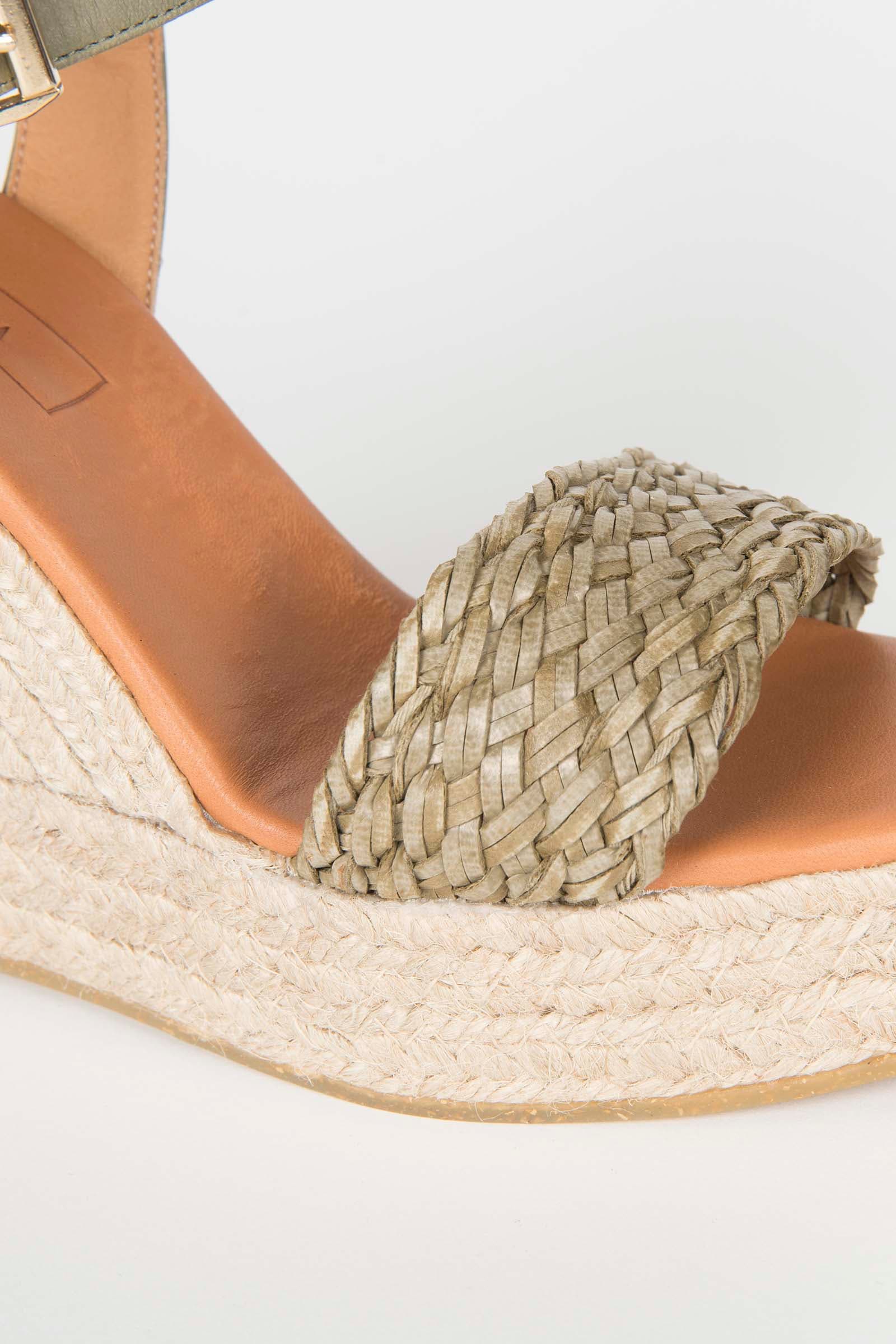 Rivera-Spanien Sandalia Vanessa Khaki