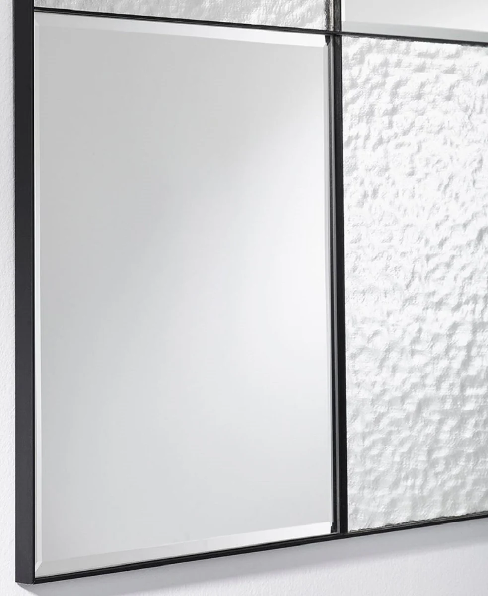 Luxury wall mirror black 80 x 2 x H. 120 cm - Hotel & Restaurant Mirror - Luxury Collection