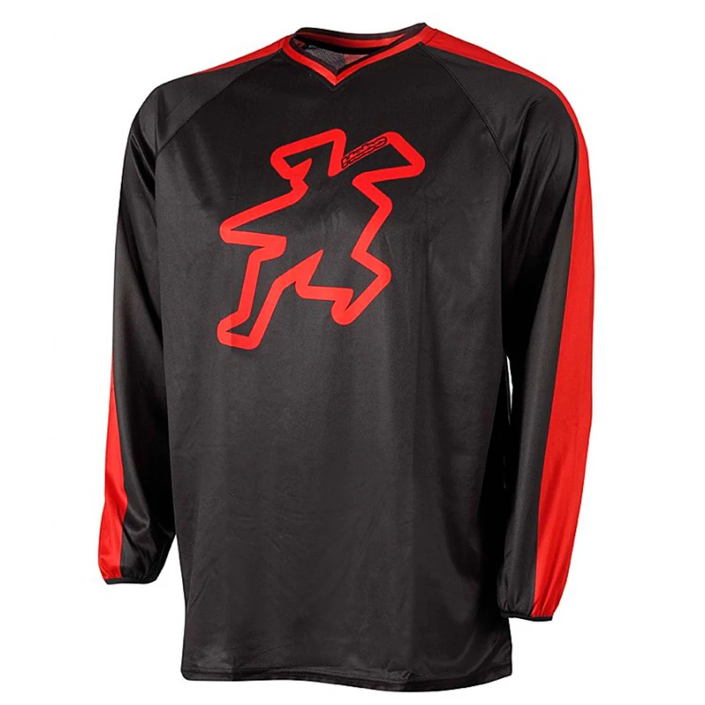 CAMISETA HEBO TRIAL BAGGY ROJO