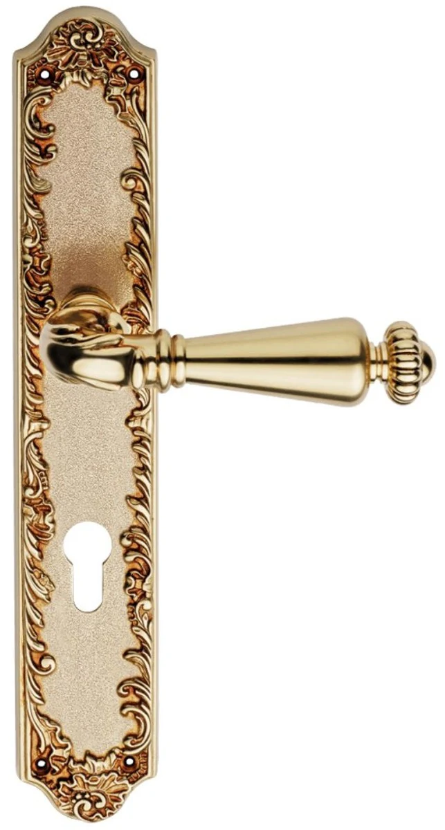 Baroque door handle set French gold 14.5 x H. 30 cm - Baroque collection