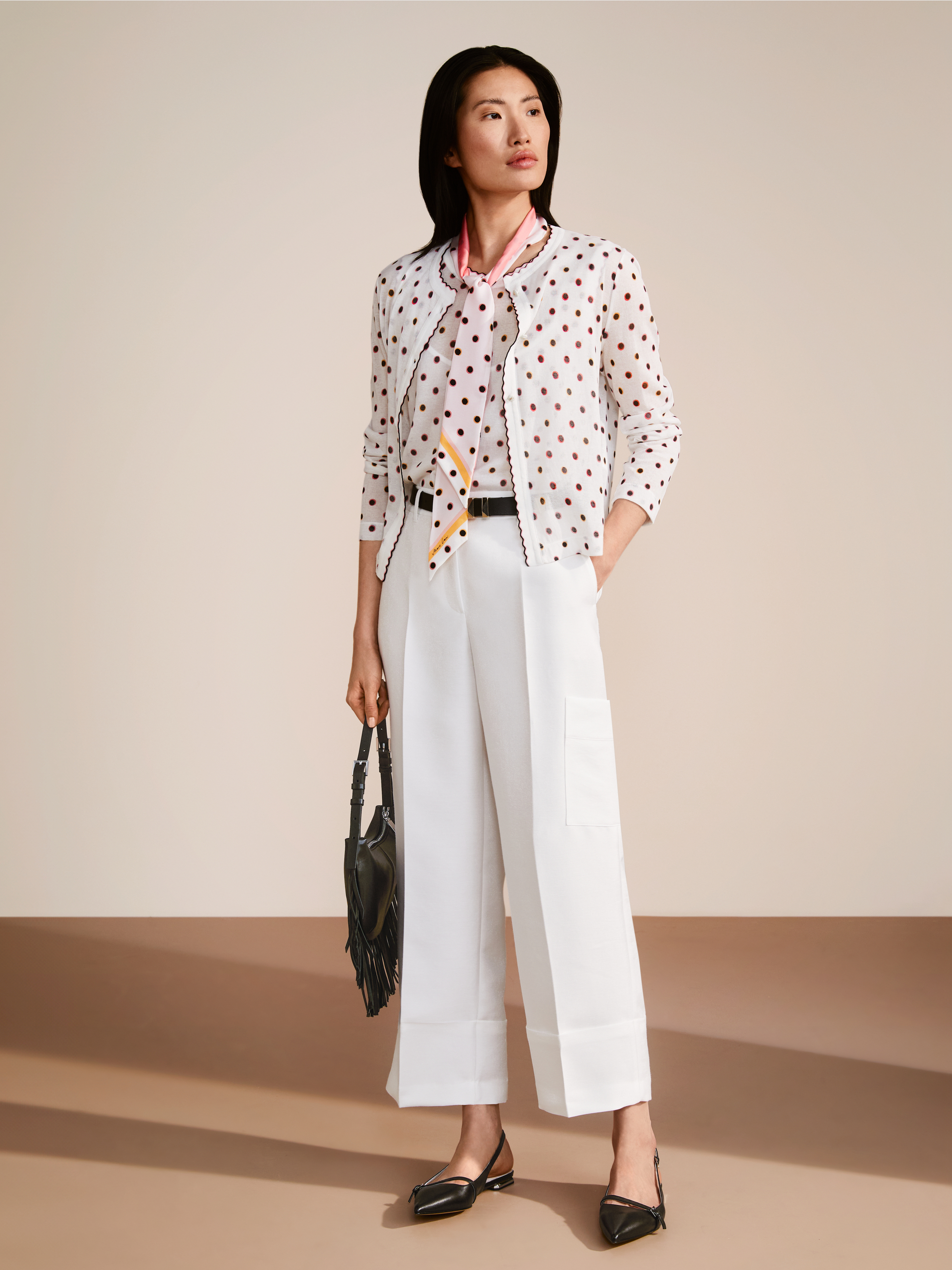 Marc-Cain Gestricktes in Deutschland Top mit Polka Dots