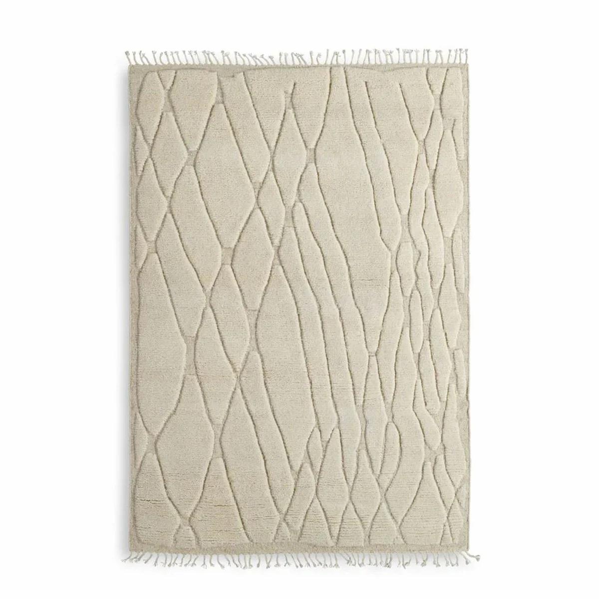 Luxury Living Room & Hotel Rug Ivory - Various Sizes