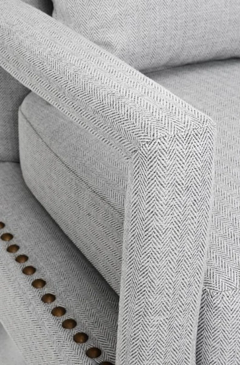 Luxus Lounge Sessel Hellgrau - Hotel Möbel