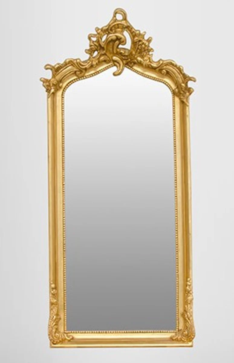 Baroque mirror gold 115 x 48 cm