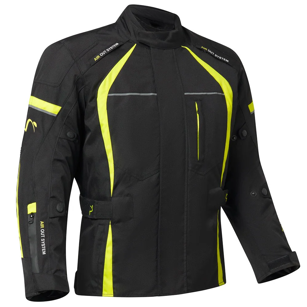 JACKET 4 STATION OUT BARTLETT BLACK / FLUOR