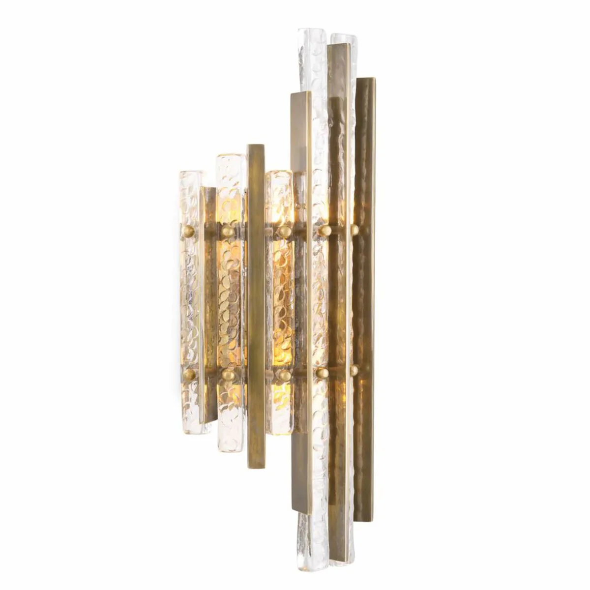 Luxury wall light vintage brass H. 44 cm - Luxury Lights