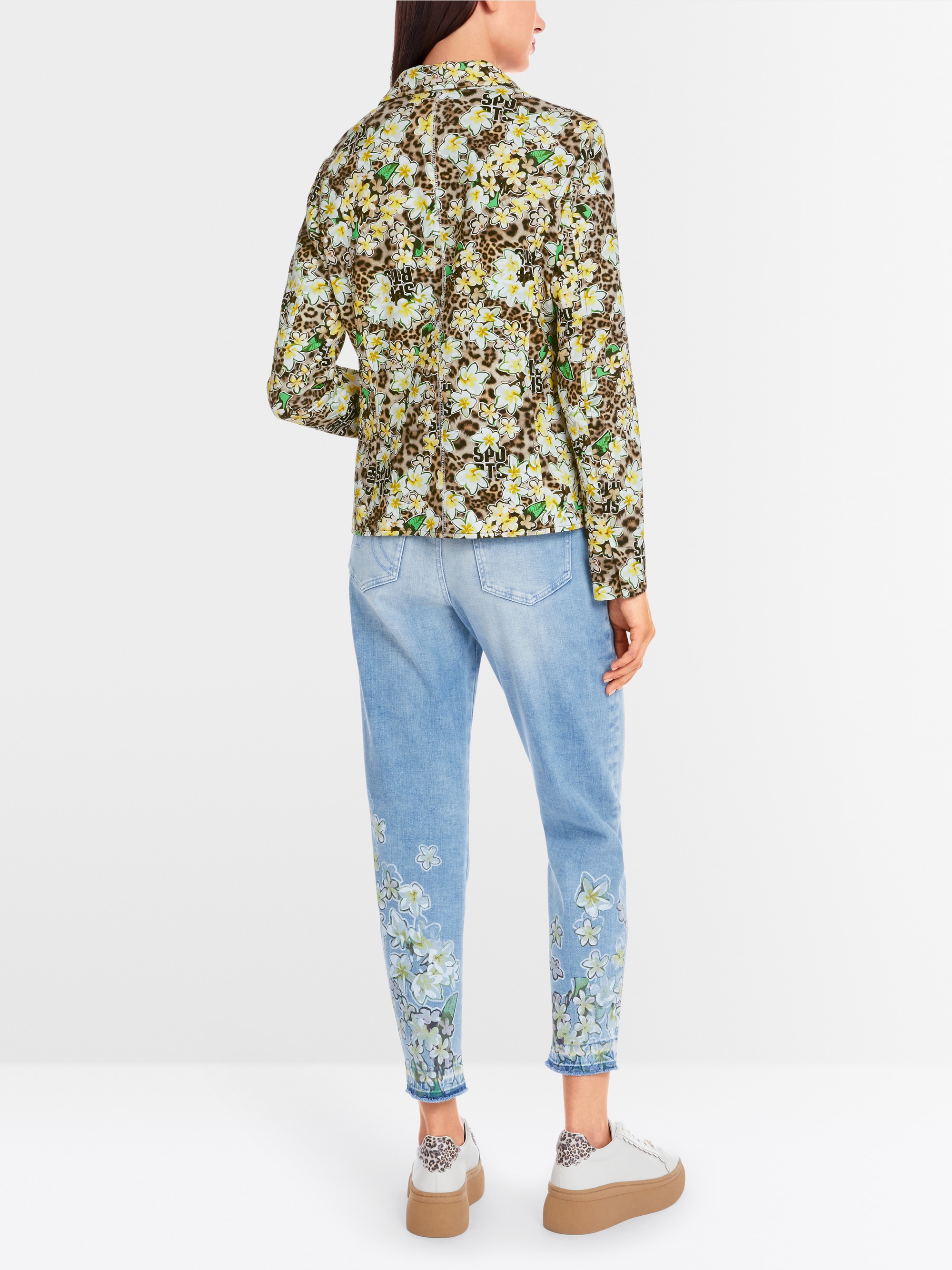 Marc-Cain Taillierter Blazer aus Scuba-Jersey