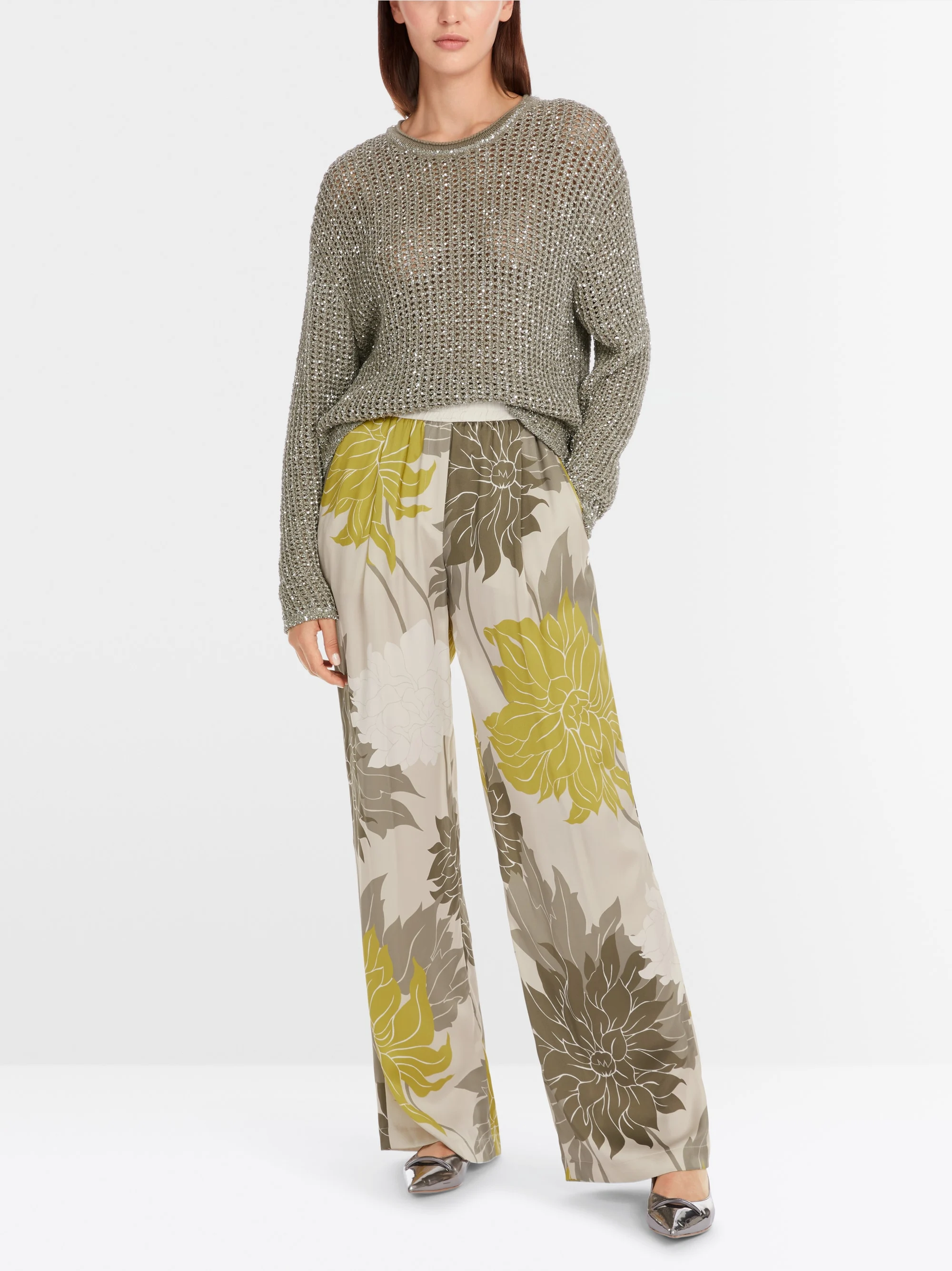 Marc-Cain Luftiger Pullover – gestrickt in Deutschland