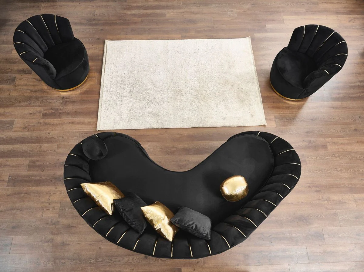 Stately baroque mirror antique style grey-white Maria motif - baroque furniture antique style