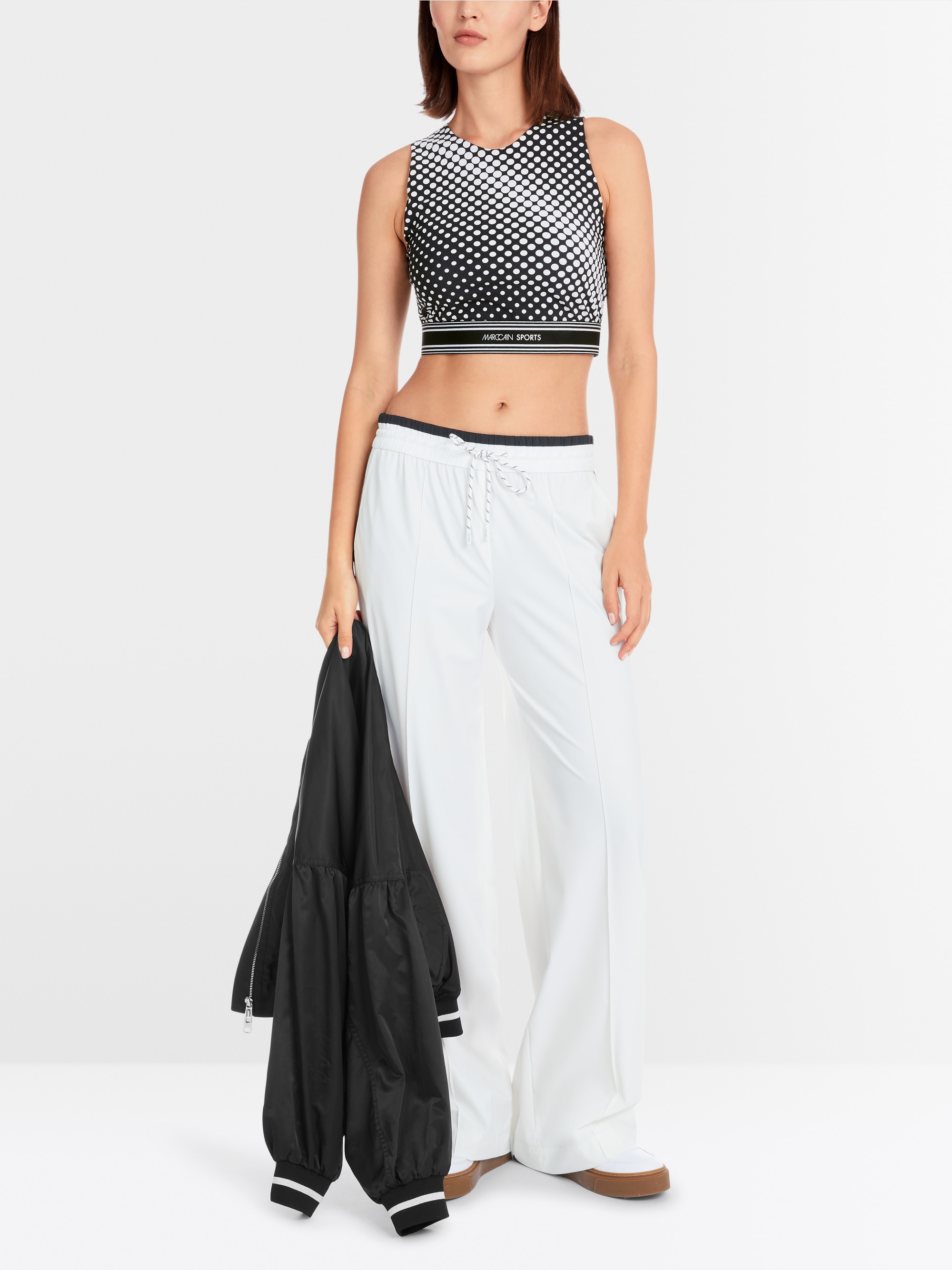 Marc-Cain Sportliches Top mit grafischem Design