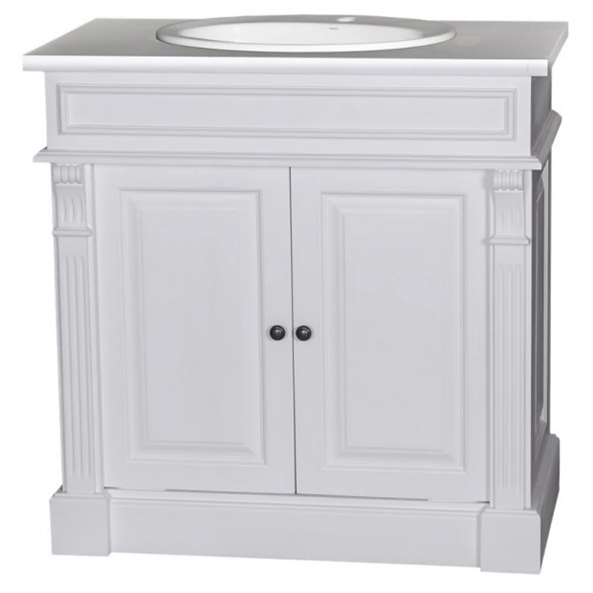 Country house style wash cabinet vanity unit including 1 sink Venice - bathroom cabinet