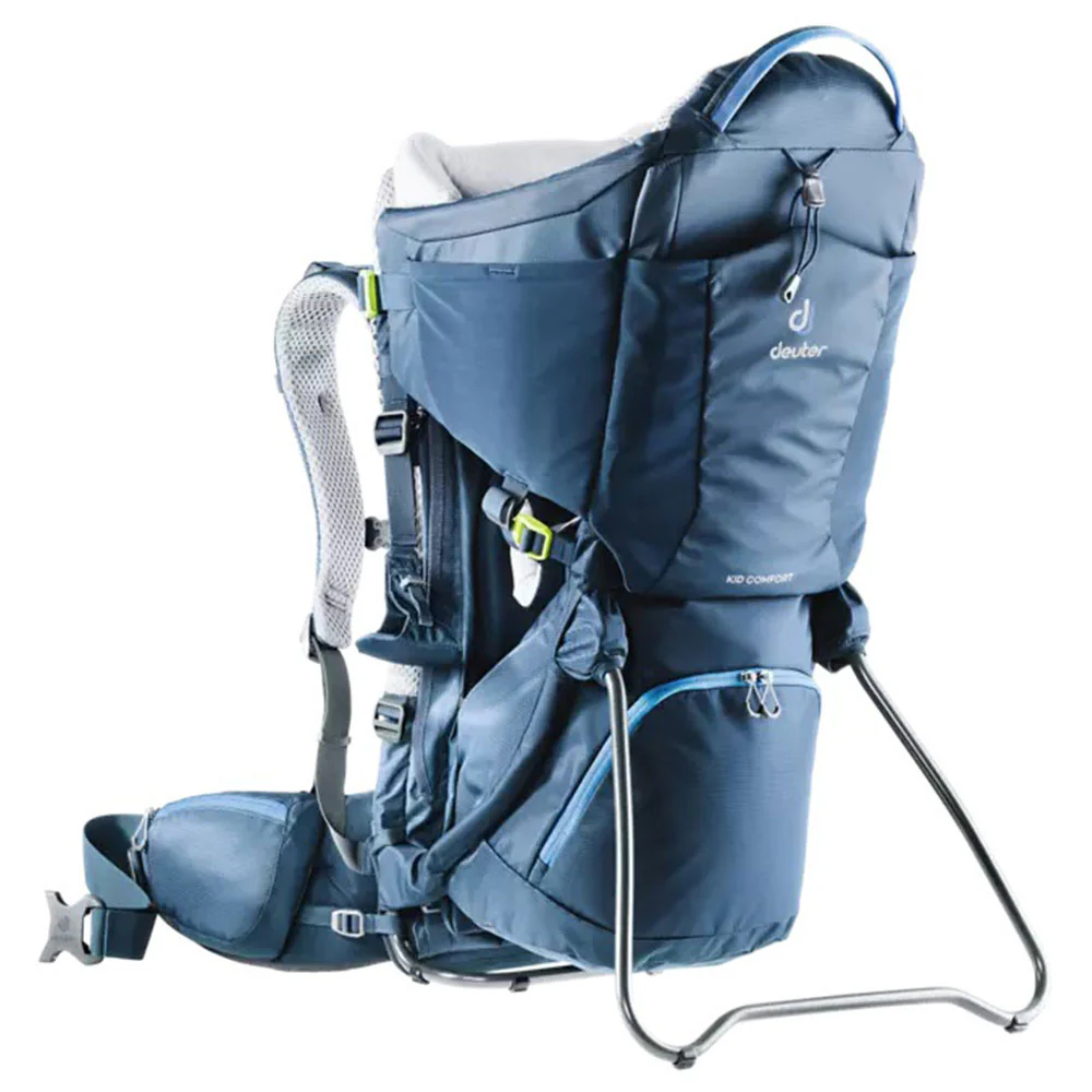 Deuter Kid Comfort azul Mitternacht - Mochila portabebes