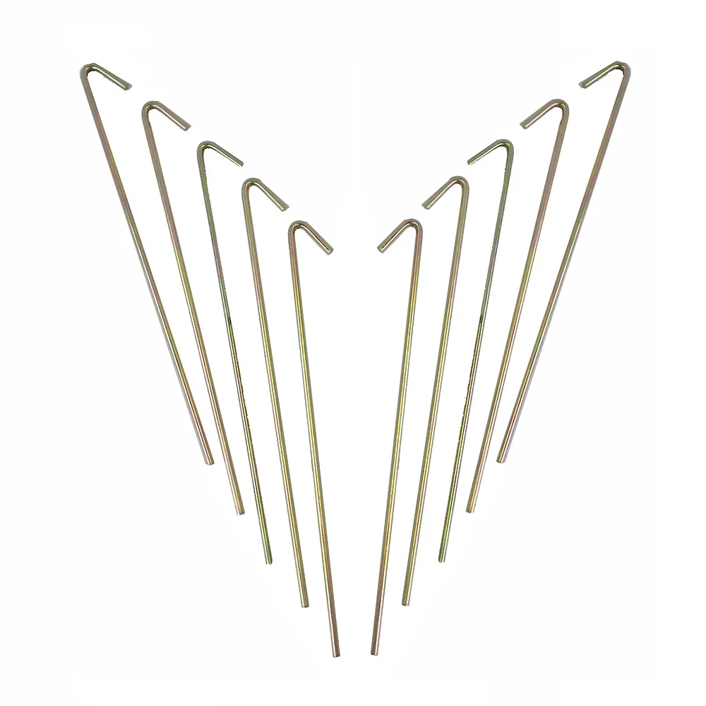 Paket von 10 Piquetas ACERO 30 CM