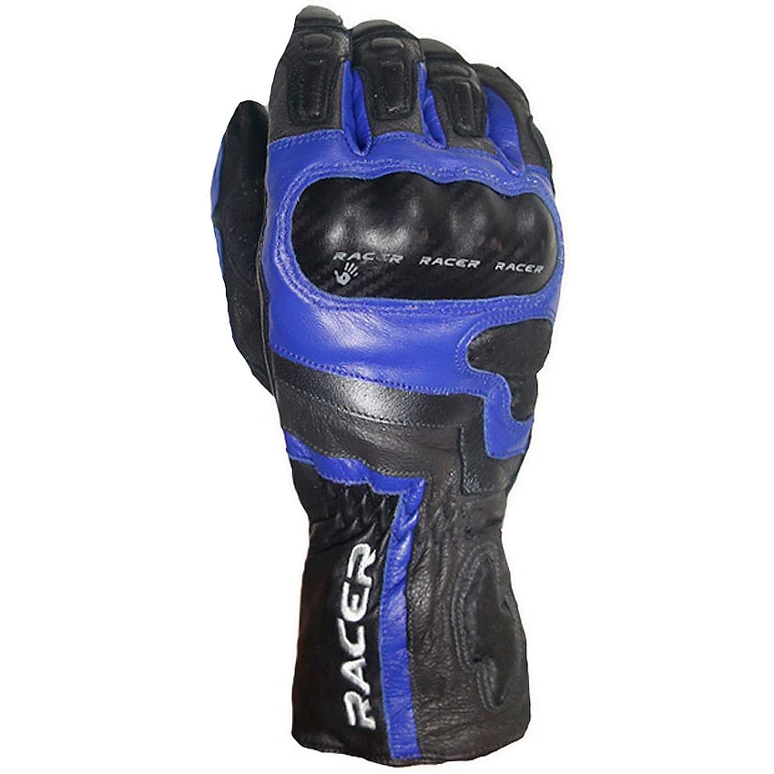 RACER CUP SUMMER GLOVES BLACK / BLUE