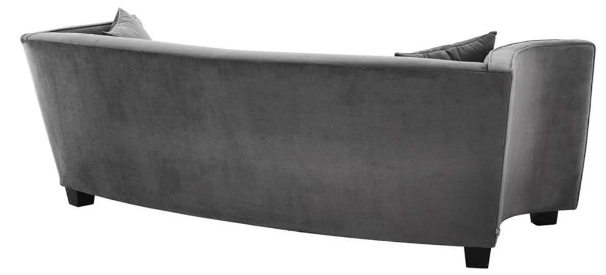 Luxury sofa gray 226 x 110 x H. 74 cm - luxury living room furniture