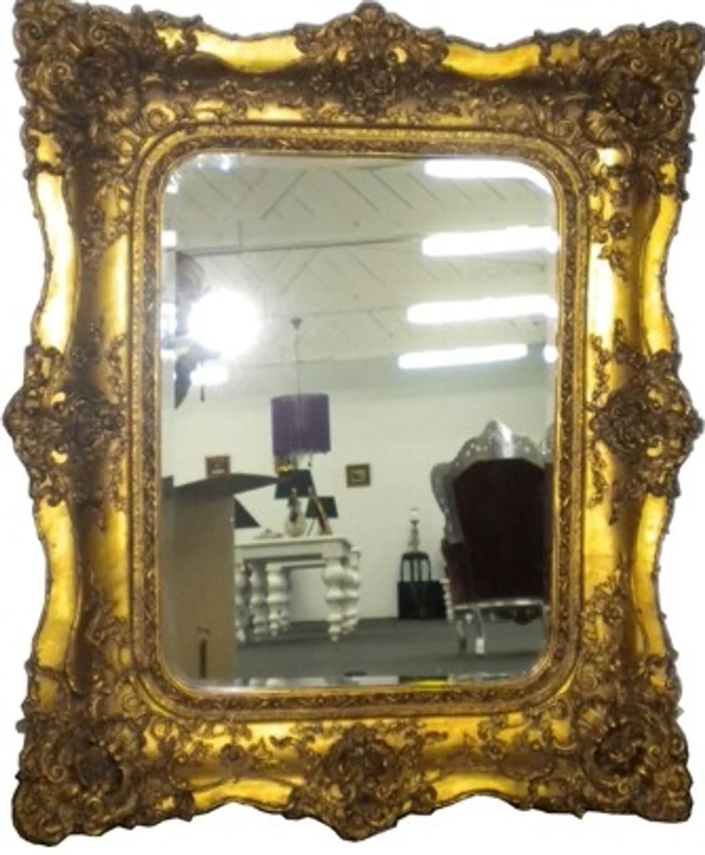 Baroque mirror antique gold - handmade antique style wall mirror - cloakroom mirror - living room mirror - baroque furniture - noble and magnificent