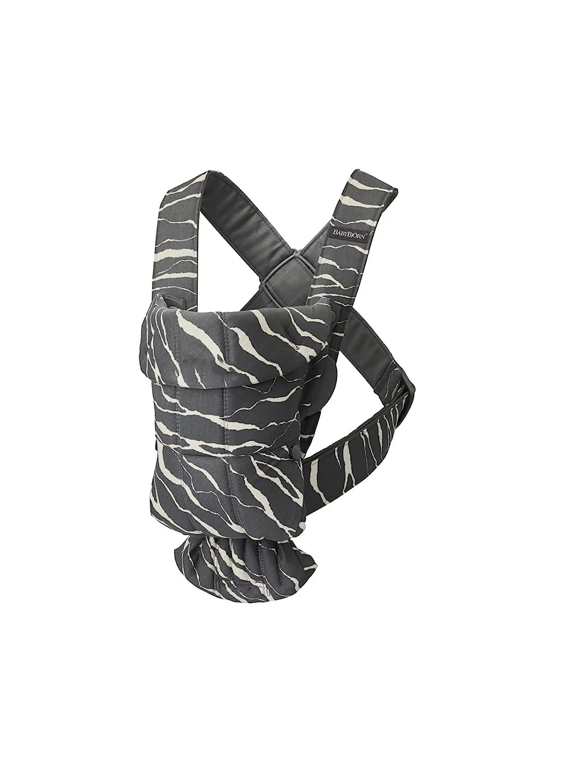 Babytrage Mini, 3D-Netz, Anthrazit/Leopard