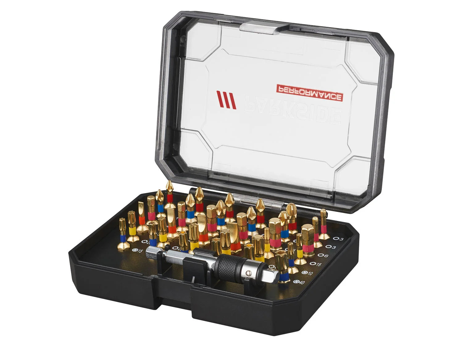 PARKSIDE PERFORMANCE Torsionsbitsatz / Bit und Buchsensatz PBSP 2 B2