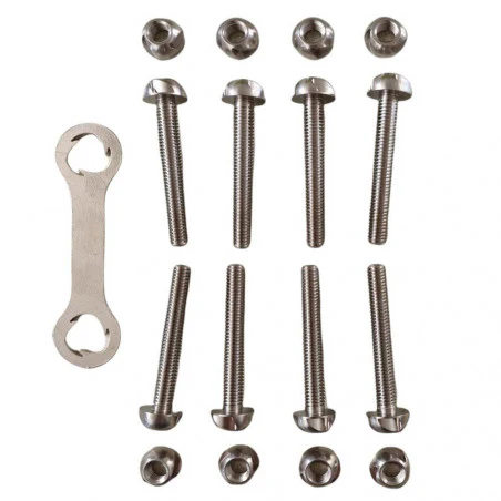 Pack 8 Tornillos antirrobo Domin Go! Camper para tienda de techo