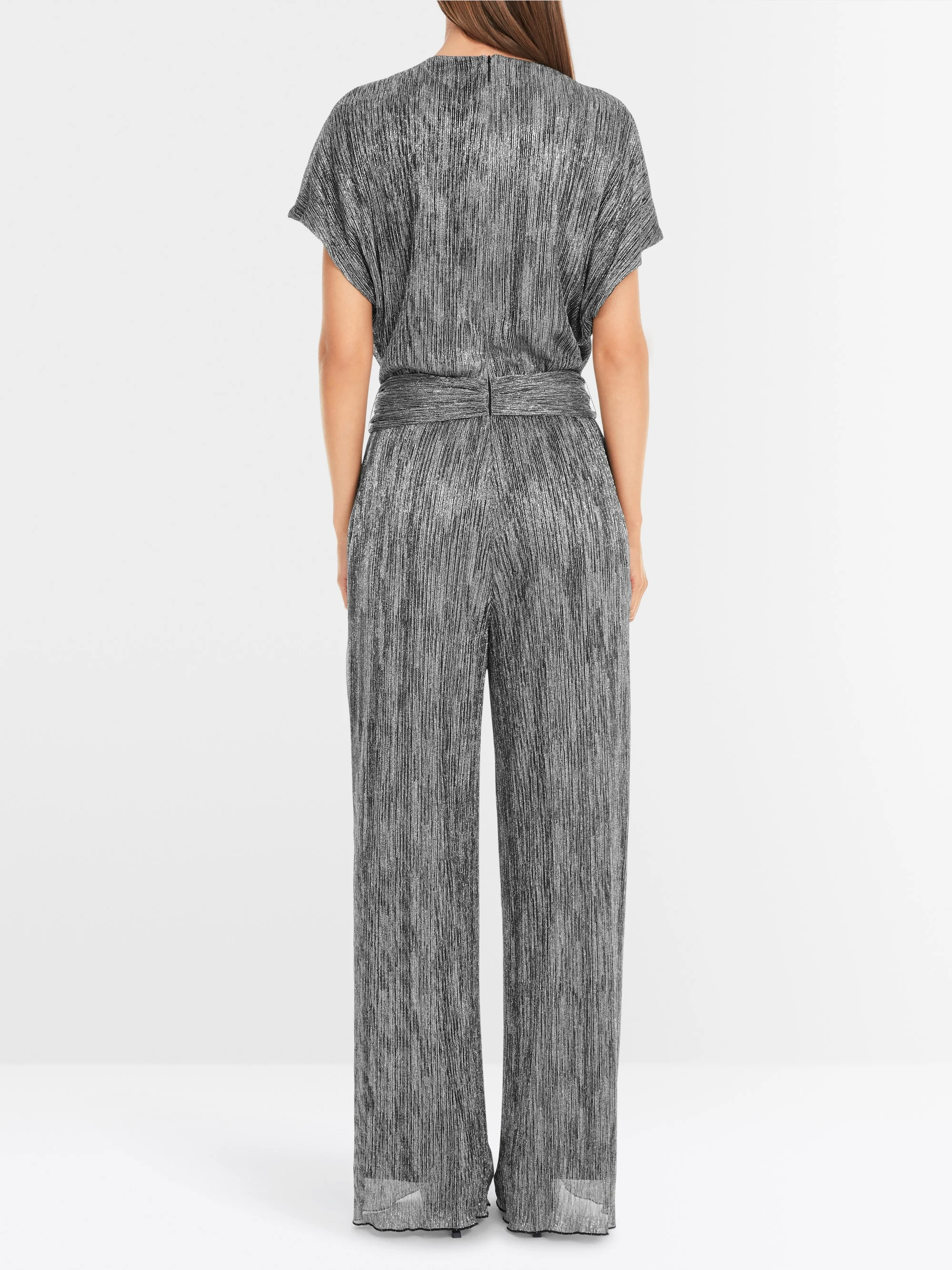 Marc-Cain Jumpsuit aus Metallic-Jersey