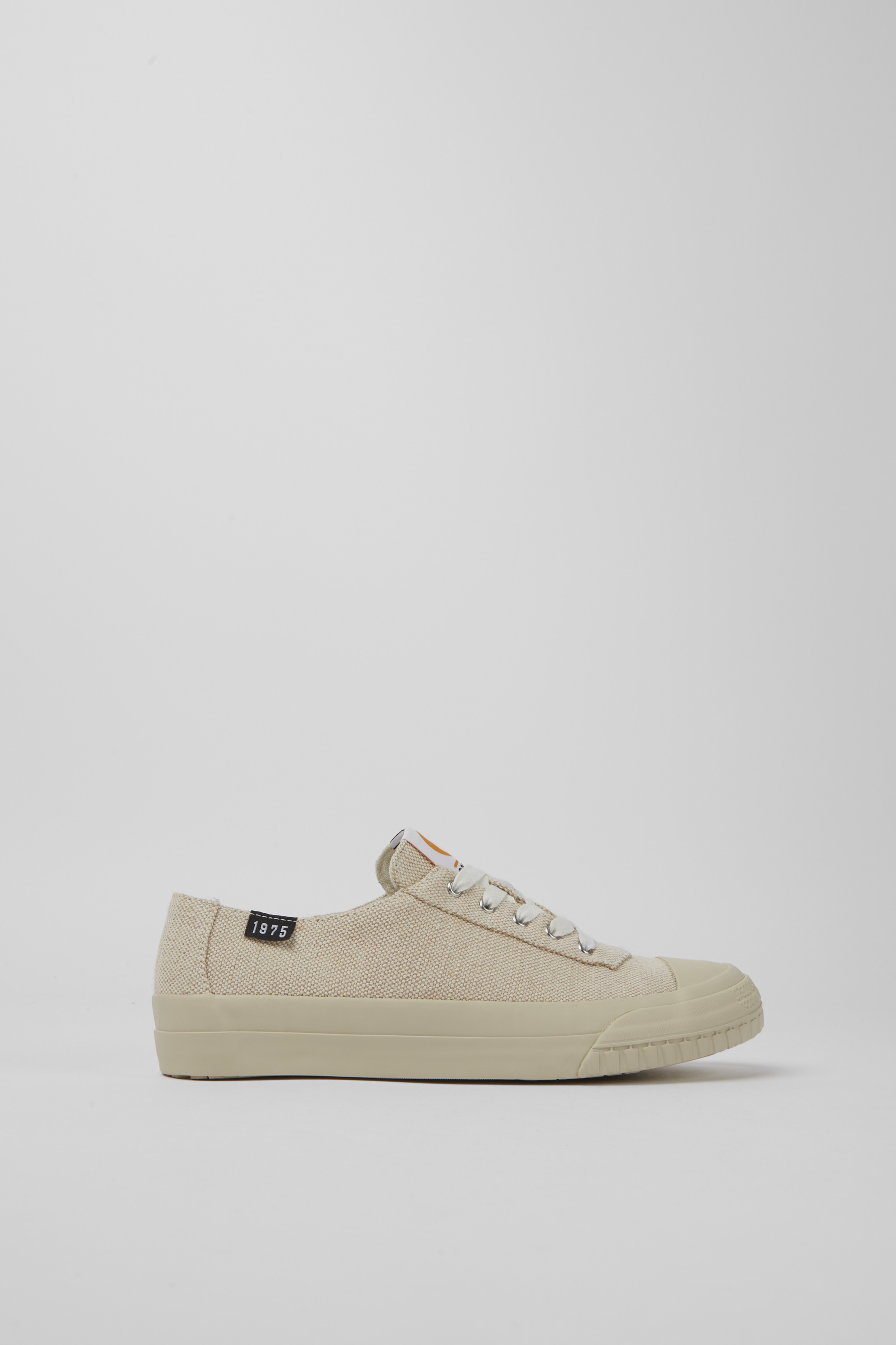 Camaleon - Beige recycelter Hanf und Baumwollsneaker für Damen